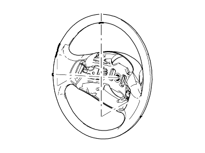 Ford 5C2Z-3600-BAA Wheel Assy - Steering