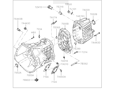 Ford 6C3Z-7003-EA Transmission Assy