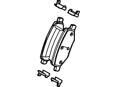 Ford AG1Z-2200-A Kit - Brake Lining