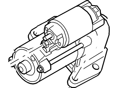 Ford 5L8Z-11002-AA Starter Motor Assy