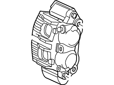 Ford XL3Z-2V120-CARM Caliper Assy - Brake - Less Pads