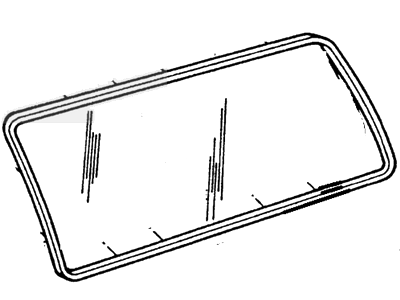 Ford F8UZ-1529726-BA Window Assy - Side