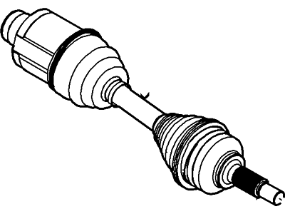 Ford DG1Z-3B436-A Front Axle Shaft