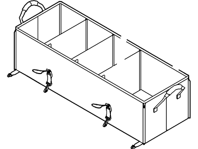 Mercury AE5Z-78115A00-A Compartment Assy - Rear Stowage