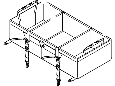 Mercury AE5Z-78115A00-B Compartment Assy - Rear Stowage