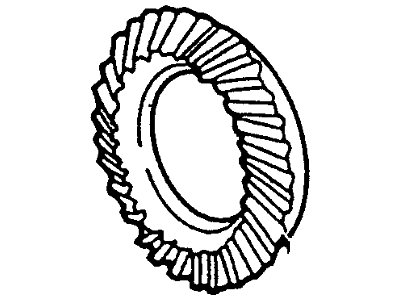 Mercury F81Z-4209-FA Gear And Pinion Assy - Driving     