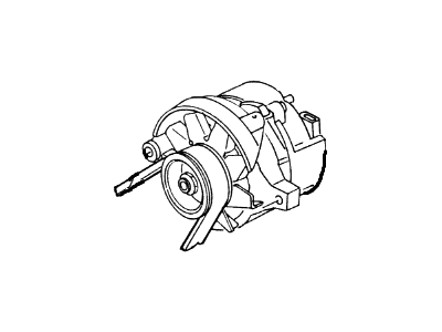 Ford F1TZ-10346-CRM Alternator Assy                    