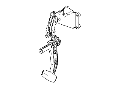 Ford EC3Z-2455-C Pedal Assy - Brake