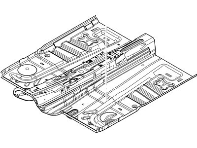 Ford 5F9Z-7411135-AA Pan Assy - Floor