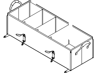 Lincoln AE5Z-78115A00-A Compartment Assy - Rear Stowage