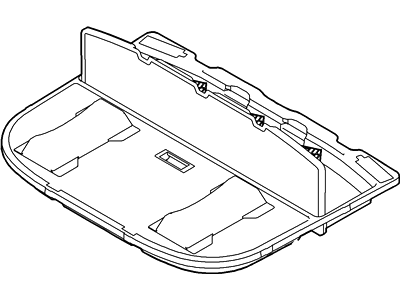 Lincoln 9A5Z-78115A00-AA Compartment Assy - Rear Stowage