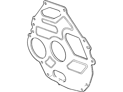 Ford F4TZ-7007-A Plate - Cylinder Block Rear        