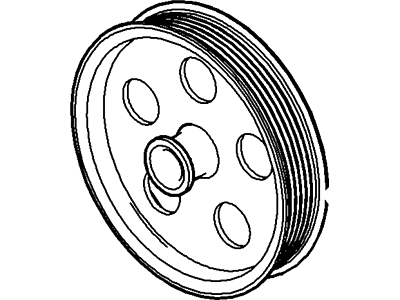 Ford 1S7Z-3A733-AA Pulley