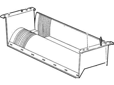 Ford F87Z-8310-AA Deflector - Air                    