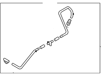 Ford YL8Z-6758-AA Tube Assy