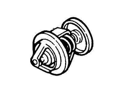 Ford E7TZ-8592-B Connection - Water Outlet          