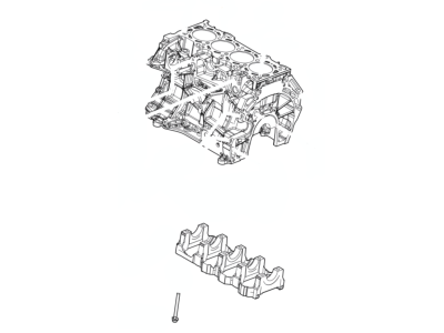 Lincoln AG9Z-6010-A Cylinder Block