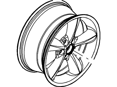 Ford 7R3Z-1007-B Wheel Assy