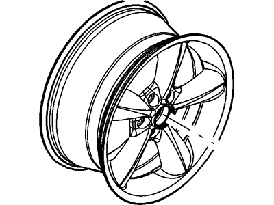 Ford 8R3Z-1007-B Wheel Assy