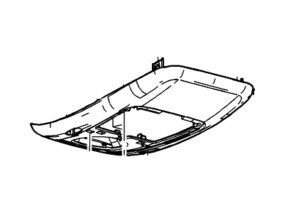 Ford 9L2Z-78519A70-BB Console Assy - Overhead