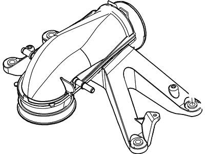 Ford 7L1Z-9661-B Spacer - Throttle Body