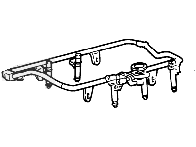 Ford 1F2Z-9F792-EA Manifold Assy - Fuel Supply        