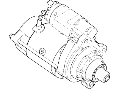 Ford 6C2Z-11V002-ARM1 Starter Motor Assy