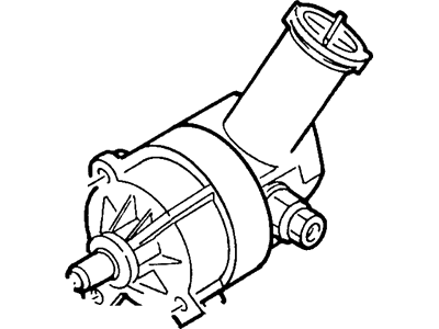 Mercury F1SZ-3A674-FBRM Pump Assy - Power Steering         