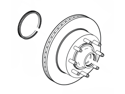 Ford G2MZ-1V102-NA Hub And Disc Assy