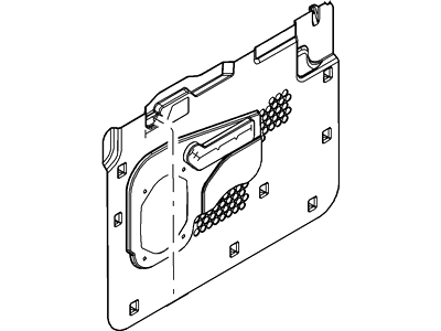 Lincoln 7L1Z-4027459-A Shield - Rear