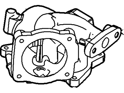 Ford 5C2Z-9A589-CA Spacer - Throttle Body