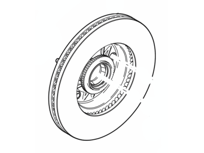 Ford G2MZ-1V102-HA Hub And Disc Assy