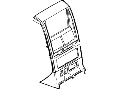 Ford 6L2Z-7804302-KAD Panel Assy - Instrument Trim