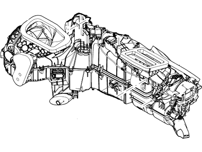 Ford BC3Z-18456-E Blower Assembly