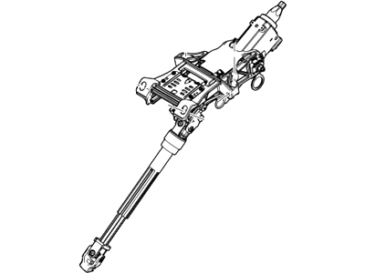 Ford DA8Z-3C529-C Column Assembly - Steering