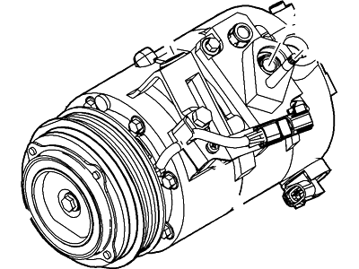 Ford DG1Z-19703-B Compressor Assy