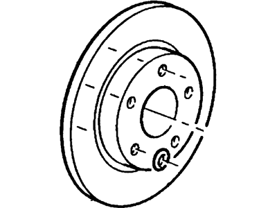 Lincoln YF1Z-2C026-AA Disc - Brake                       