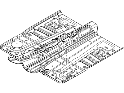 Ford 5F9Z-7411135-AA Pan Assy - Floor