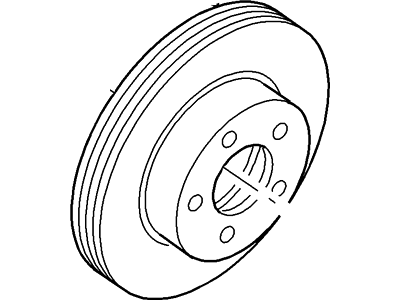 Ford 2U2Z-1V125-FA Rotor Assy