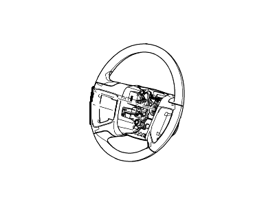 Mercury 8L8Z-3600-AR Wheel Assy - Steering