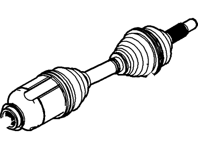 Lincoln DG1Z-3B436-A Shaft - Front Axle