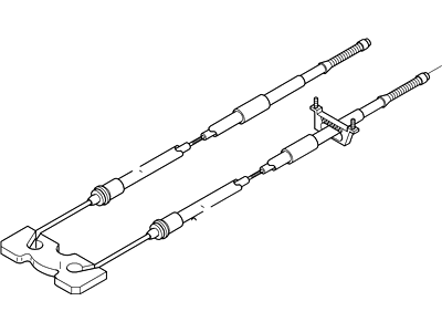 Ford 3S4Z-2A603-AB Cable Assy - Parking Brake