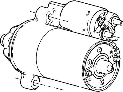 Lincoln 6L3Z-11002-DA Starter Motor Assy