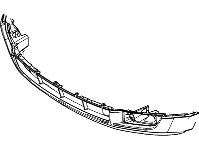 Ford 7T4Z-17D957-BCP Bumper Assy - Front