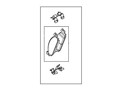 Lincoln AG1Z-2001-D Kit - Brake Lining