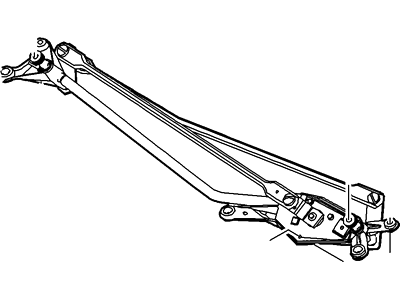 Ford 6C3Z-17566-A Arm And Pivot Shaft Assy