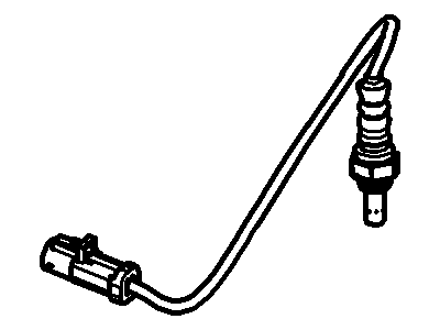 Lincoln XR3Z-9G444-BB Sensor - Exhaust Gas - Oxygen