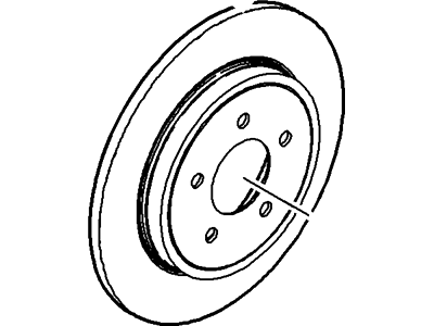 Mercury 5U2Z-1V125-P Rotor Assy