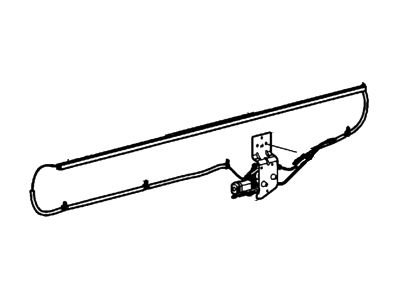 Ford YC3Z-1523394-AA Motor Assy - Window Operating