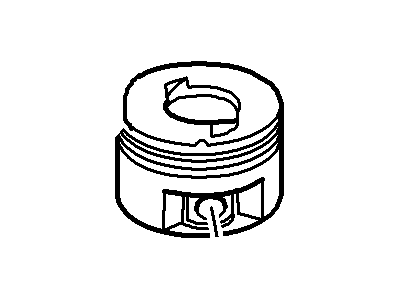 Mercury 2F1Z-6108-FA Piston And Pin Assy